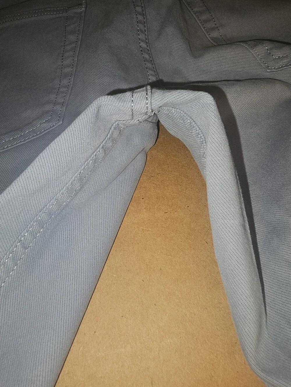 Banana Republic Men's Slim Traveler 5-Pocket Pants 31x32 Slate Blue